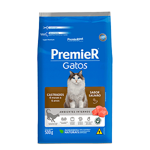 Premier Gatos Ad Castr Ate 7 Anos SalmÃo 7,5kg