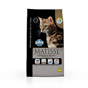 Ração Matisse Gatos Castrados Frango 7,5kg