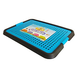 Banheiro Super Xixi Fácil Azul Furacão Pet Único