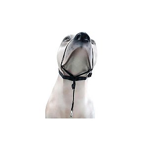 Coleira Cabresto K-9 Spirit Preta M