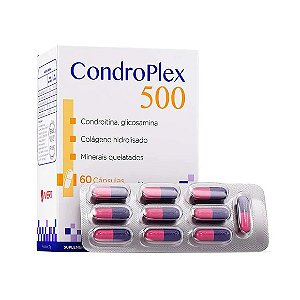 Condroplex 500 para Cães 60 cápsulas