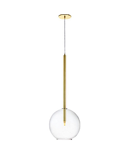 Pendente Bolha com Globo Ø25cm 25x60cm 1xG9  Old Artisan PD-5222