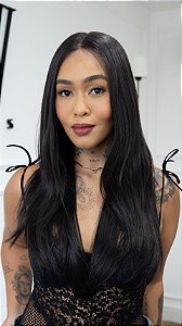 Lace Front Milena Castanho escuro 13x6