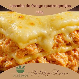 Lasanha de Frango 4 queijos
