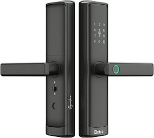 Fechadura Eletrônica Digital Biometria Senha Campainha Wi-fi