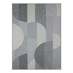 Tapete De Sala / Quarto - 150x200 - Funcional Geométrico Antiderrapante - J. Serrano