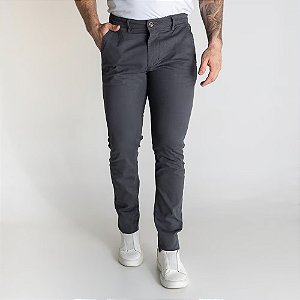 Calça Sarja Ralph Lauren Chino - Chumbo