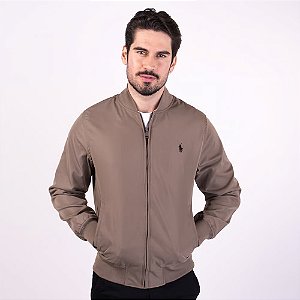 Jaqueta RL Bomber Tech Marrom