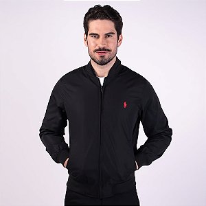 Jaqueta RL Bomber Tech Preta