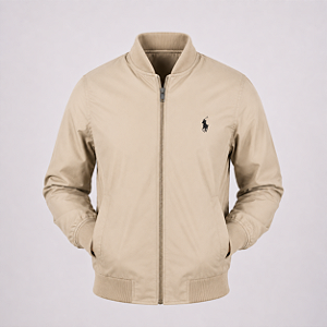 Jaqueta RL Bomber Tech Bege