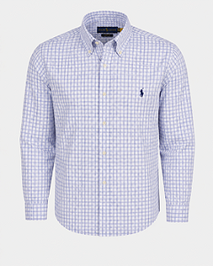 Camisa Ralph Lauren Xadrez Oxford blue check