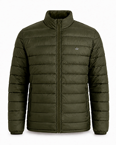 Jaqueta Slim Puffer Verde Militar
