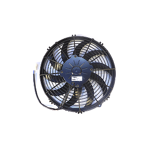 ELETRO VENTILADOR SPAL VA10-BP50/C-61A 24V ASPIRANTE 12 POL