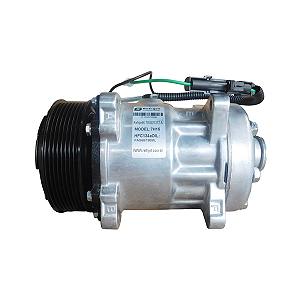 COMPRESSOR 7H15 MODELO SANDEN 4866 FLX7 8 OREL PV8 119MM 24V