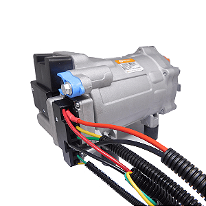 COMPRESSOR AR CONDICIONADO AUTOMOTIVO ELÉTRICO 24V C/ MÓDULO