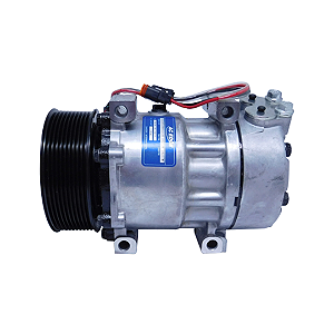 COMPRESSOR SANDEN EDGE 7H15 CAMINHÃO SCANIA 8275 8295 10PK