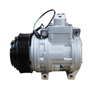 COMPRESSOR PARA CAMINHÃO CONSTELLATION POLIA 8PK 24V DKS15D