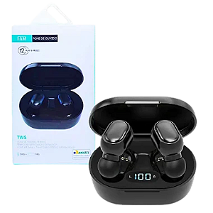Fone de Ouvido Bluetooth TWS - FAM
