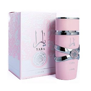Perfume Lattafa Yara Rosa Edp 100ml Feminino + Brinde Grátis
