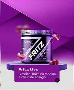 PRE TREINO FRITZ UVA EVOROX 300G