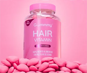 GUMMMY HAIR TUTTI-FRUTTI 60GOMAS