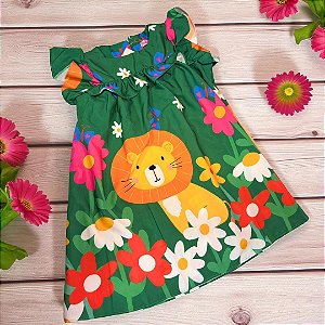 Vestido Leãozinho (Tam 4)