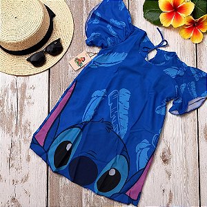 Vestido Stitch Azul (Tam 12)