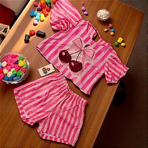 Conjunto Cereja (Tam 10)