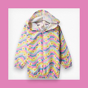 Conjunto corta vento - Margaridas (Tam 10)