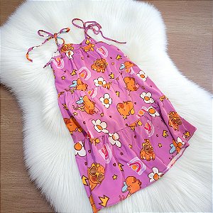 Vestido Capivara (Tam 10)