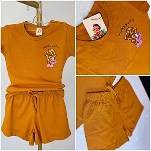 Conjunto Bobbie Goods Caramelo (Tam 6)