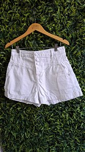 SHORT BRANCO  ZEM  ZOM   38/ 40