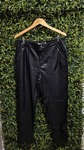 CALÇA PRETA COURO SINTETICO  BLUESTEEL    G