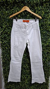 CALÇA  BRANCA TOP JEANS   40
