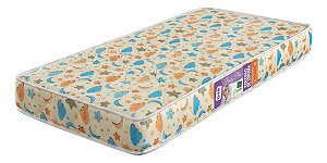 Colchão Infantil Baby Plus Impermeável D18  70 x 130cm Berço Americano