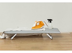 Tábua Passar Roupa Portátil Estilo Mesa Dobrável