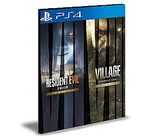 PACK RESIDENT EVIL 7 GOLD + RESIDENT 8 GOLD -  PS5/PS4