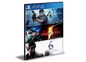 RESIDENT EVIL TRIPLE PACK (4+5+6) -  PS4/PS5