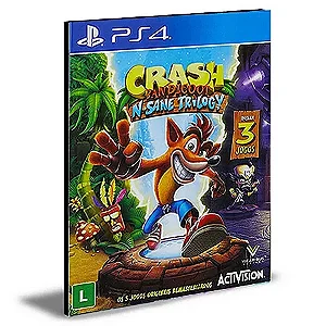 CRASH TRILOGY (3 EM 1) - PS4/PS5