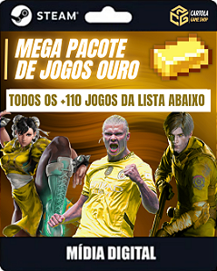MEGA COMBO OURO +110 JOGOS (Pes 2021, khazan deluxe, stellar blade etc.)  - STEAM PC