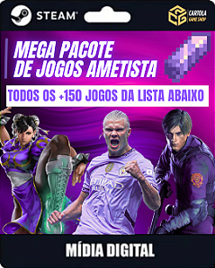 MEGA COMBO AMETISTA +135 JOGOS (Pes 2021, khazan deluxe, stellar blade etc.)  - STEAM PC