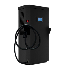 Carregador Rápido DC 160 kW com conector CCS2 tela de 50"| eletroposto