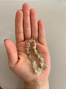 Pulseira cascalho De Jade – Harmonia, Prosperidade e Sabedoria