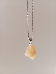 Pingente Calcita Mel bruto – Clareza Emocional, Vitalidade e Confiança