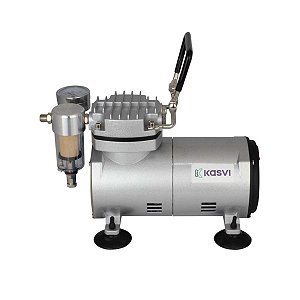 BOMBA DE VACUO ISENTA DE OLEO 35-40L/MIN 650 MMHG 1/6 HP. 220V - KASVI