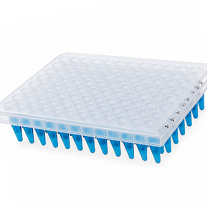 BORRACHA SELADORA MICROPLACA DE PCR 96 POÇOS TRANSPARENTE - PCT/5 - KASVI