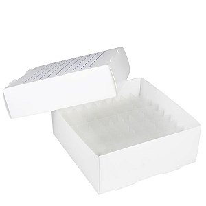 CAIXA DE POLIPROPILENO P/ 81 MICROTUBOS 1,5 A 2,0ML - CX/10 - KASVI