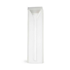 CUBETA EM VIDRO 1ML OPTICO 2 FACES POLIDAS PASSO 10MM - KASVI