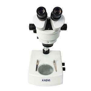 ESTEREOMICROSCOPIO BINOCULAR C/ ZOOM 7X A 45X - KASVI