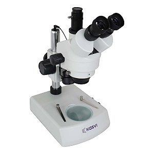 ESTEREOMICROSCOPIO TRINOCULAR C/ ZOOM 7X -45X - KASVI